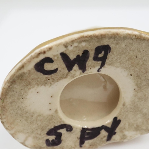 114 - Duesbury Derby model of a seated pug dog on scrolled moulded base, unmarked , c. 1790-95 Derby porce... 