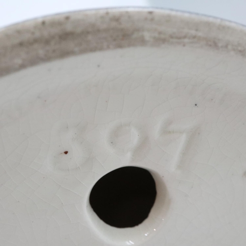 115 - Beswick seated monkey in rare blue glaze, no. 307, no cracks or chips, H: 18 cm. UK P&P Group 2 (£24... 