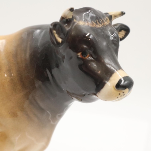 120 - Beswick Jersey bull CH Dunsley Coy Boy, no cracks or chips. UK P&P Group 2 (£24+VAT for the first lo... 