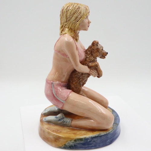 135 - Peggy Davies figurine, 1/1 colourway, no cracks or chips, H: 18 cm. UK P&P Group 2 (£24+VAT for the ... 