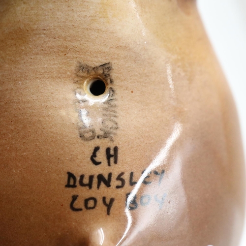 141 - Beswick Jersey Dunsley Coy Boy bull, no cracks or chips. UK P&P Group 2 (£24+VAT for the first lot a... 