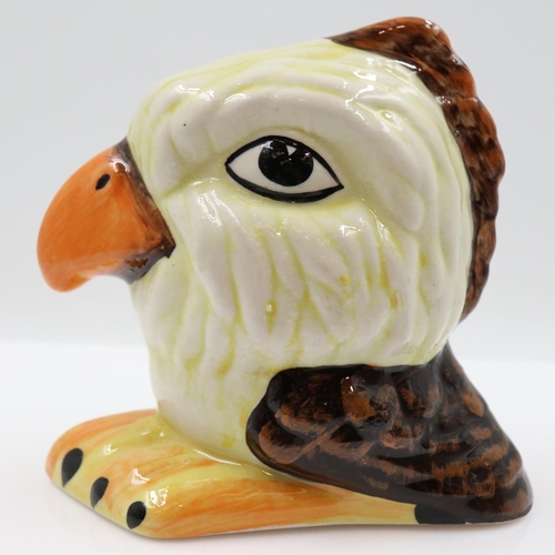 155 - Lorna Bailey small eagle, no cracks or chips, H: 10 cm. UK P&P Group 1 (£18+VAT for the first lot an... 