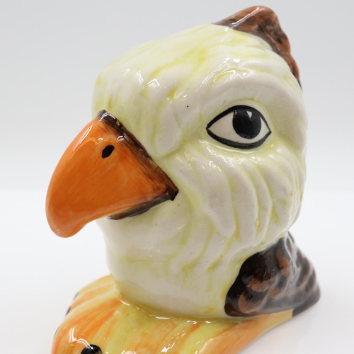 155 - Lorna Bailey small eagle, no cracks or chips, H: 10 cm. UK P&P Group 1 (£18+VAT for the first lot an... 