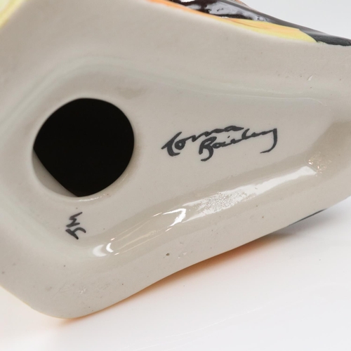 155 - Lorna Bailey small eagle, no cracks or chips, H: 10 cm. UK P&P Group 1 (£18+VAT for the first lot an... 