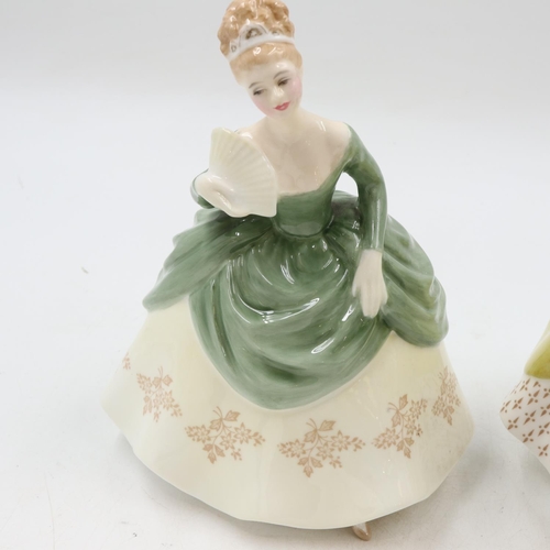 162 - Three Royal Doulton ladies: Tracey, Soiree and The Last Waltz. UK P&P Group 2 (£24+VAT for the first... 
