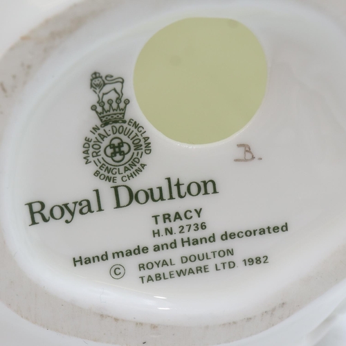 162 - Three Royal Doulton ladies: Tracey, Soiree and The Last Waltz. UK P&P Group 2 (£24+VAT for the first... 