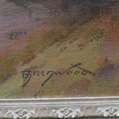 2002 - Orlando Greenwood (1892-1989): oil on canvas, Chrysanthemums, image 54 x 70cm, overall 66 x 84cm, pr... 