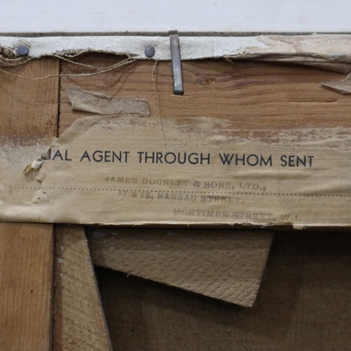 2002 - Orlando Greenwood (1892-1989): oil on canvas, Chrysanthemums, image 54 x 70cm, overall 66 x 84cm, pr... 