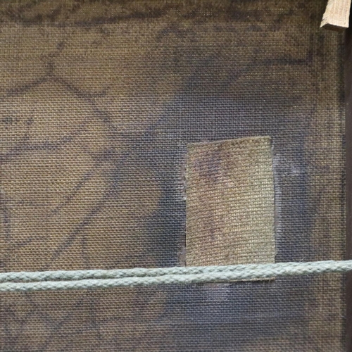 2005 - Late 18th century oil on canvas portrait, schoolboy, in a later frame, unsigned, for restoration, im... 