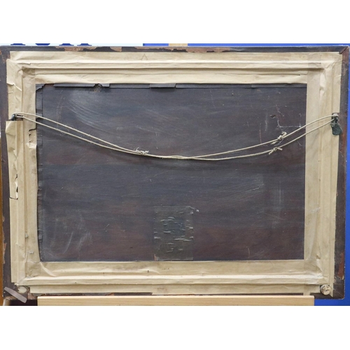 2009 - Frederick Boisseriee (19th century): watercolour, Welch Farmstead, artists label verso, image 42 x 2... 