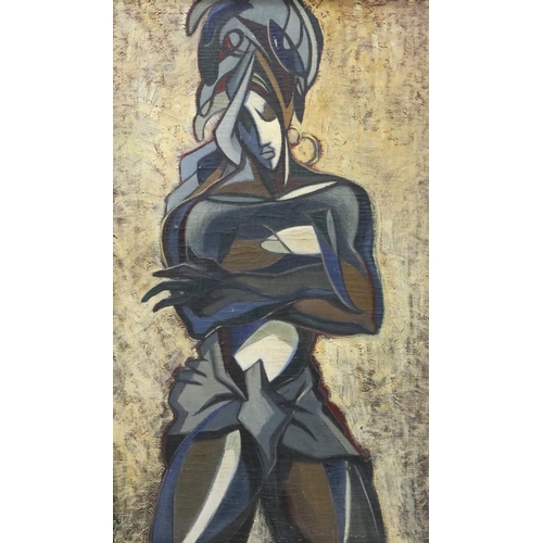 2010 - In the manner of Odinigwe Benedict Chukwukadibia 'Ben' Enwonwu MBE (1917–1994): oil on canvas, moder... 