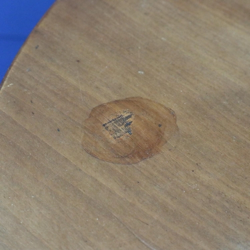 2017 - An Art Nouveau period circular table in the manner of Liberty, inlaid with satinwood and mother of p... 