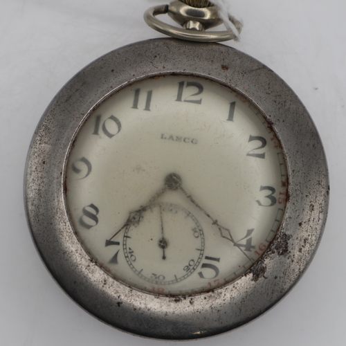 2026 - WWII German Kriegsmarine Deck Watch, crown winding and in protective outer-case, working at lotting.... 