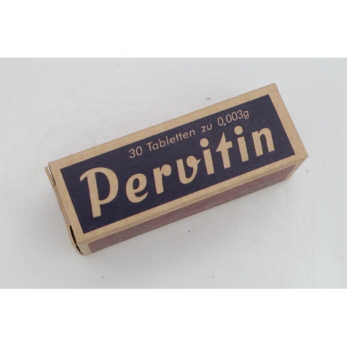 2028 - Movie Prop WWII German Pervitin Tablets (Empty) Comes with box, bottle & information of use in Germa... 