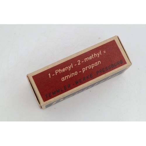 2028 - Movie Prop WWII German Pervitin Tablets (Empty) Comes with box, bottle & information of use in Germa... 