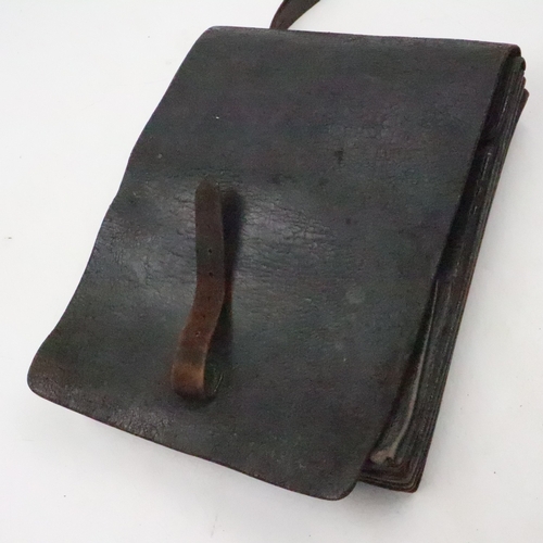 2037 - WWI Imperial German Officers Private Purchase Lockable Map Case with key. UK P&P Group 2 (£24+VAT fo... 