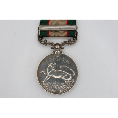 2167 - George V India General Service medal to 8305 Harkaban Pun 2-8, with North West Frontier bar. UK P&P ... 