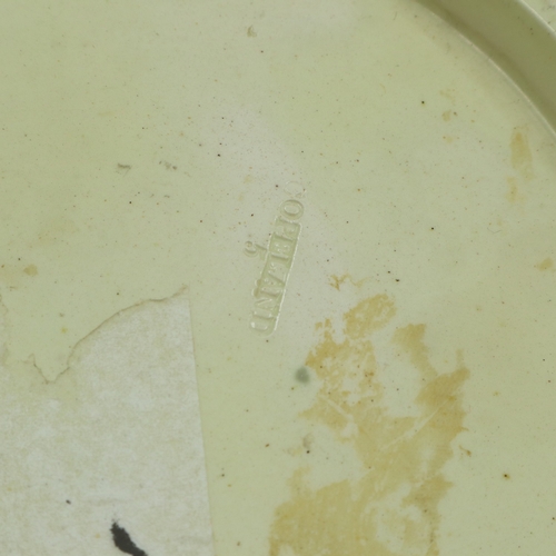 223 - Framed Copeland pat-sur-pat plaque, total L: 42 cm. Not available for in-house P&P