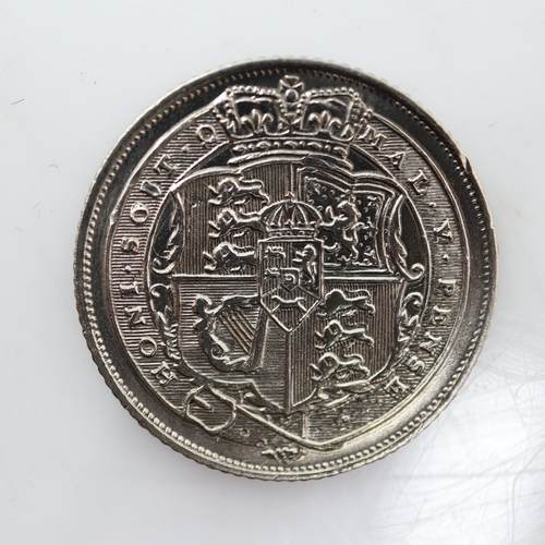 2080 - 1816 silver sixpence of George III - grade nEF. UK P&P Group 0 (£7+VAT for the first lot and £1+VAT ... 