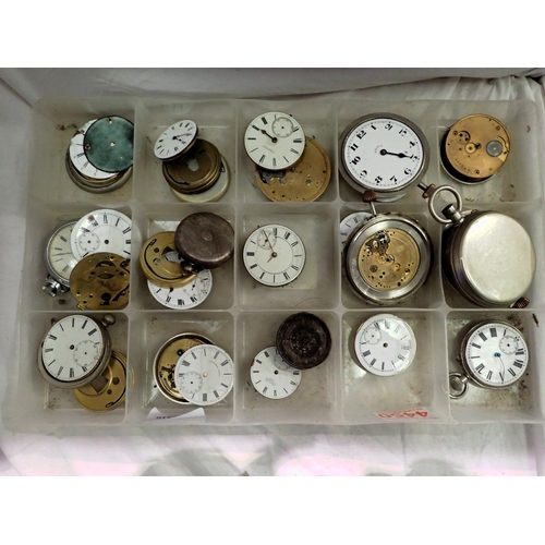 1181 - Mixed wristwatch movements and cases. Not available for in-house P&P