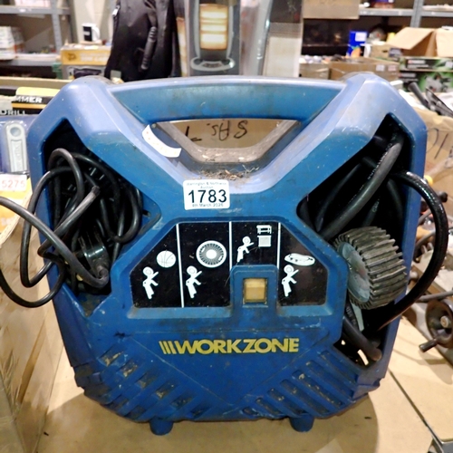 Workzone mobile air compressor. Not available for in-house P&P