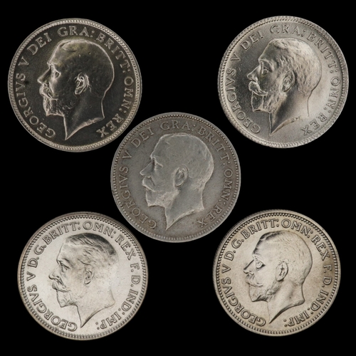 2031 - Five George V sixpences in high grade. UK P&P Group 0 (£7+VAT for the first lot and £1+VAT for subse... 