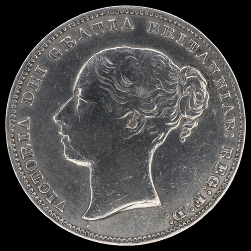 2035 - 1865 d84 silver shilling of queen Victoria - grade gVF .UK P&P Group 0 (£7+VAT for the first lot and... 