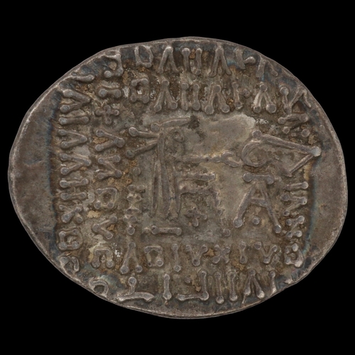 2036 - 78AD Kingdom of Parthia silver drachm of Pakaros I, grade gVF. UK P&P Group 0 (£7+VAT for the first ... 