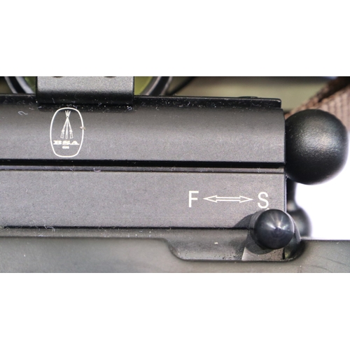 2001 - BSA R-10 SE regulator Co2 air rifle .22 with Hawke Eclipse 4 x 16 x 50 scope. Not available for in-h... 