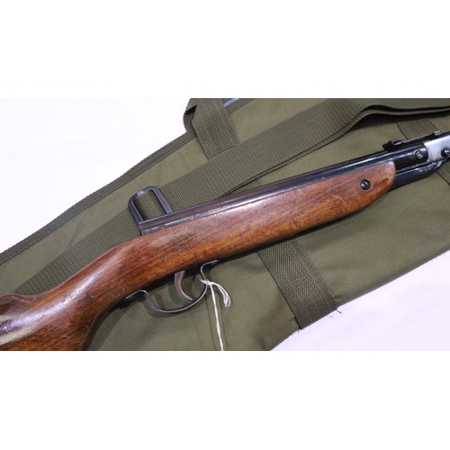 2007 - Webley junior .117 air rifle with slip. Not available for in-house P&P