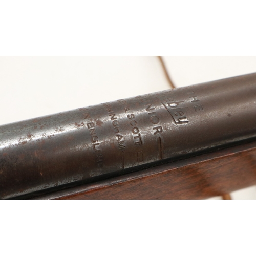 2007 - Webley junior .117 air rifle with slip. Not available for in-house P&P