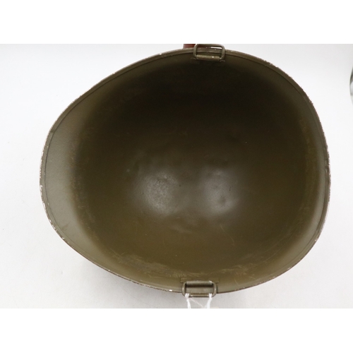 2048 - Vietnam War period US M1 helmet badged to the 1st Air Cavalry Recon Unit, no liner. UK P&P Group 2 (... 