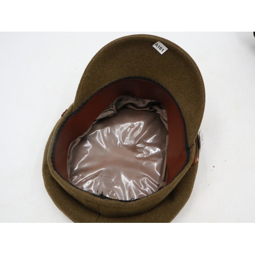 2059 - British early post-war officer's cap, badged to the General Service Corps. UK P&P Group 2 (£24+VAT f... 