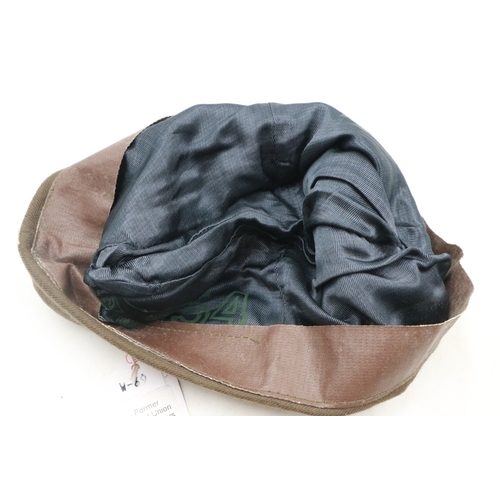 2068 - Soviet Union Fire Fighters Side Cap. UK P&P Group 1 (£18+VAT for the first lot and £2+VAT for subseq... 