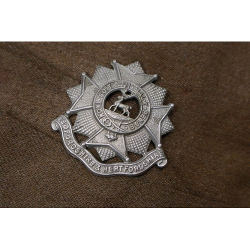 2072 - WWII period and later British military caps, uniform components and field equipment. UK P&P Group 3 ... 