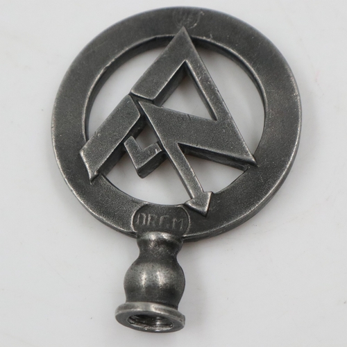2092 - Third Reich SA runic pennant or pole topper. UK P&P Group 0 (£7+VAT for the first lot and £1+VAT for... 