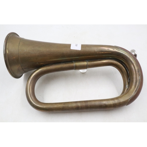 2095 - Military bugle by BBIM Manchester, dated 1971 with crows foot. UK P&P Group 2 (£24+VAT for the first... 