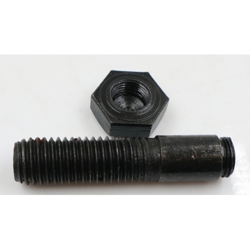 2109 - WWII SOE/OSS Message Bolt. A standard every day bolt that has been machined so that the top unscrews... 