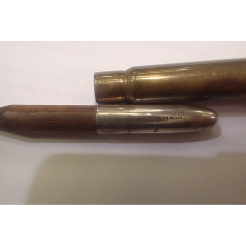 2107 - British WWI Princess Mary gift tin, containing its greeting card, 1918 penny of George V and a bulle... 