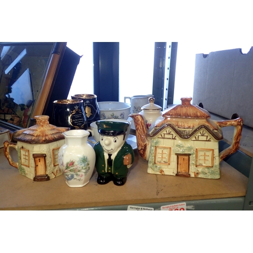 1190 - Collection of mixed ceramics to include Ansley.  Not available for in-house P&P