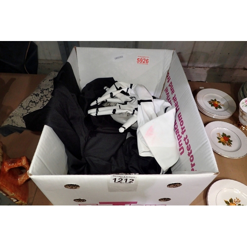 1212 - Halloween ghost outfit with gloves. Not available for in-house P&P
