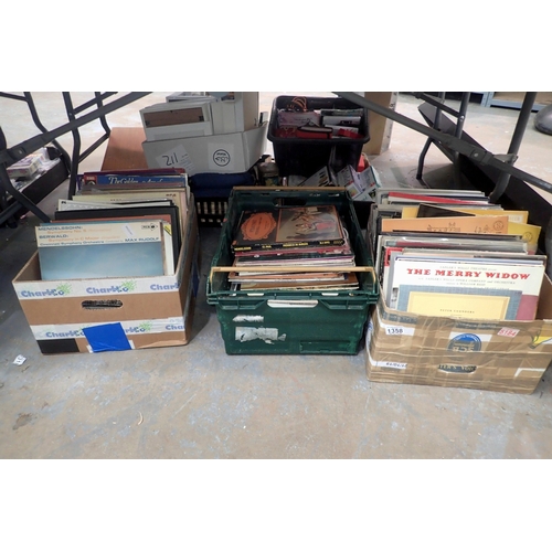 1358 - Large quantity of classical records. Not available for in-house P&P
