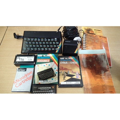 2081 - Collection of Sinclair ZX Spectrum 48k computer accessories and games. UK P&P Group 3 (£35+VAT for t... 