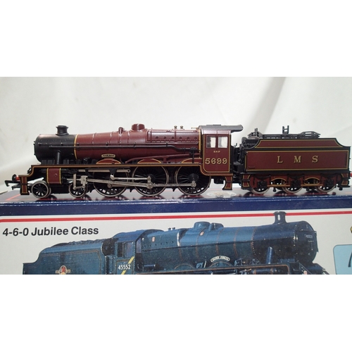 2099 - Bachmann 31-155 Jubille class, 'Galatea', 5699, LMS Red, no paperwork, boxed. UK P&P Group 1 (£18+VA... 