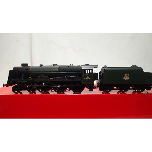 2297 - Hornby R2726, patriot class, 45536, 'Private W. Wood V.C', Green, early crest, excellent condition, ... 