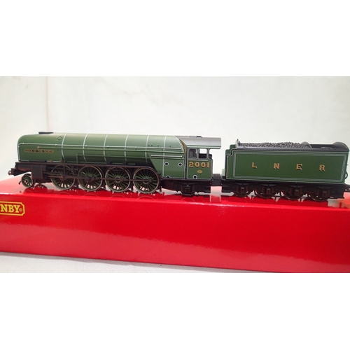 2299 - Hornby R3207, P2 class, 2001, Cock O' the North, L.N.E.R Green, excellent condition, boxed. UK P&P G... 