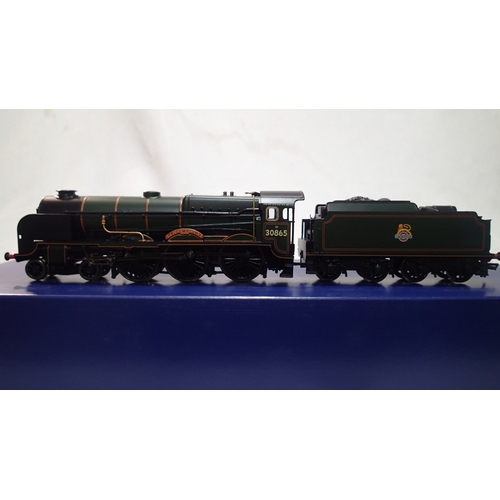 2323 - Bachmann 31-409, Lord Nelson class, 30865, 'Sir John Hawkins', Green, early crest, no detail pack, e... 