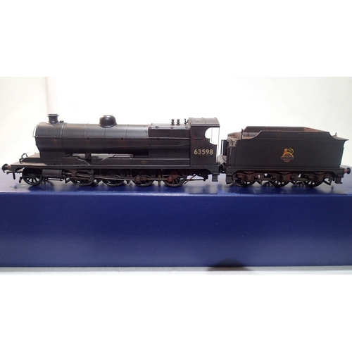 2325 - Bachmann 31-004, Robinson, 63598, Black, early crest, weathered, missing coal from tender, detailed,... 