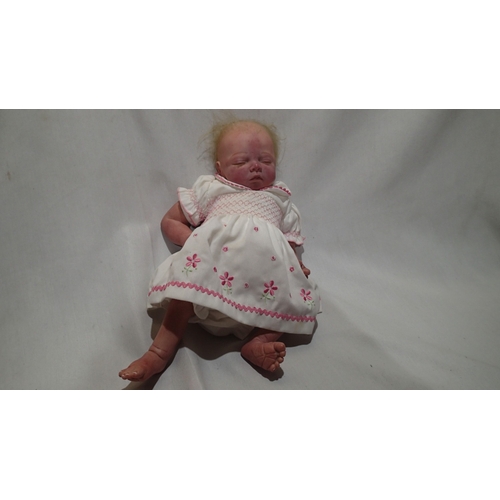 2344 - Cheryl Webber, reborn baby doll, 46 cm. UK P&P Group 2 (£24+VAT for the first lot and £5+VAT for sub... 