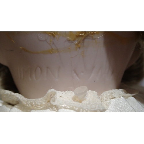 2347 - Simon & Halbig Germany, bisque head doll, 60 cm. UK P&P Group 2 (£24+VAT for the first lot and £5+VA... 